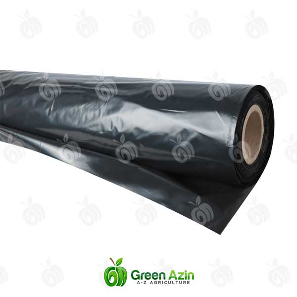 مالچ پلاستیکی تک رنگ یووی عرض 80 سانت
