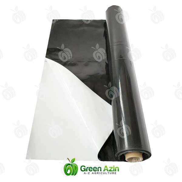 مالچ پلاستیکی دو رنگ یووی عرض 90 سانت
