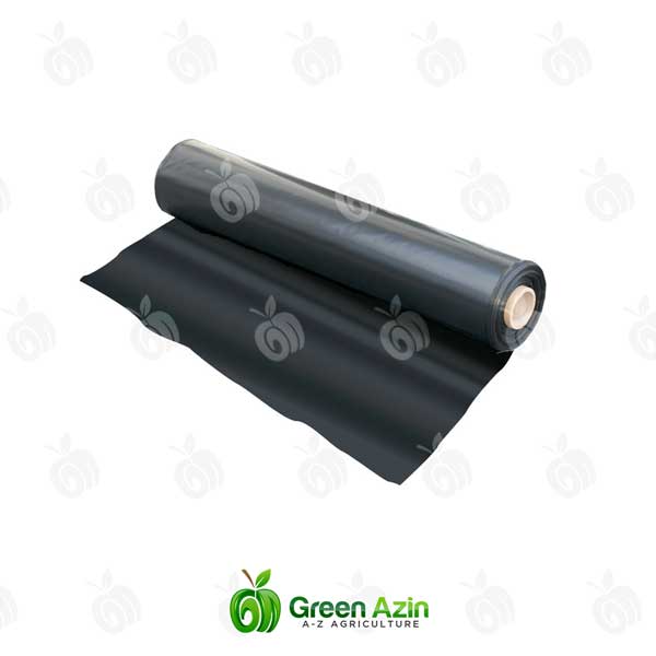 مالچ پلاستیکی تک رنگ یووی عرض 60 سانت